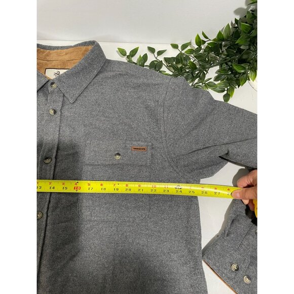 Legendary Whitetails Gray Cotton Button-Up Shirt XL - Picture 11 of 14